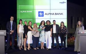 Alpha Bank: Διακρίθηκε με 6 βραβεία στα Environmental Awards 2022