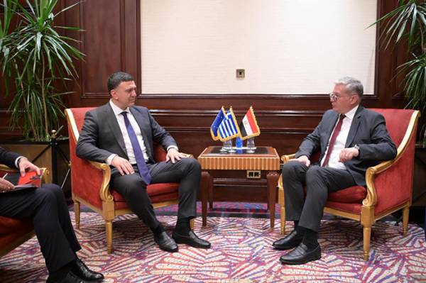 Κάιρο: Κικίλιας με Karim Badawi – «Οι χώρες μας έχουν όλα τα πλεονεκτήματα για φιλόδοξα projects σε ναυτιλία και ενέργεια»