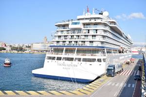 PPA S.A.: First cruise ship departure of the year at the Port of Piraeus - Historical cruise passenger record achieved in the year 2024