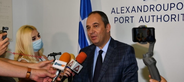 Γ. Πλακιωτάκης: Δεν ξεπουλάμε τίποτα, αναπτύσσουμε τις δυνατότητες του λιμανιού της Αλεξανδρούπολης