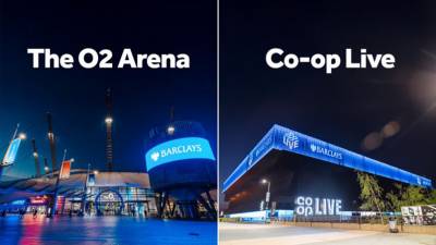 Barclays announced new partnerships with two of the UK’s most iconic venues: The O2 and Co-Op Live