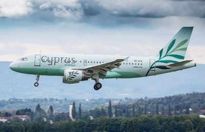 Cyprus Airways: Αναστολή πτήσεων μέχρι τέλος Απριλίου