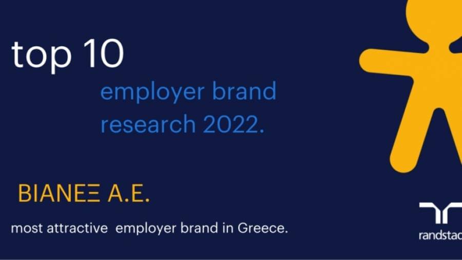 Η ΒΙΑΝΕΞ στην 7η θέση της λίστας με τους πιο ελκυστικούς εργοδότες στην Ελλάδα