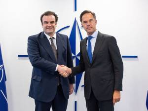 Συνάντηση Πιερρακάκη - Ρούτε: Στο επίκεντρο οι οικονομικές διαστάσεις της χρηματοδότησης της άμυνας
