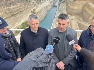 Χρίστος Δήμας: Εντείνονται οι εργασίες στη Διώρυγα της Κορίνθου με στόχο να ανοίξει τον Ιούλιο