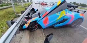 ΗΠΑ: 20χρονος Youtuber κατέστρεψε τη McLaren του 200.000 δολαρίων σε live streaming
