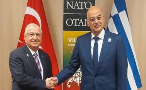 Συνάντηση Δένδια - Γκιουλέρ στο Βίλνιους: Συμφώνησαν να υπάρξει επικοινωνία των δύο πλευρών για τα Μέτρα Οικοδόμησης Εμπιστοσύνης
