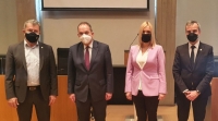 Συνάντηση του Δημάρχου Θεσσαλονίκης Κ. Ζέρβα με τον Υπουργό Ναυτιλίας και Νησιωτικής Πολιτικής Γ. Πλακιωτάκη