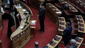 Ορκίστηκε βουλευτής της ΝΔ ο Θ. Σκυλακάκης, στη θέση της Μ. Γιαννάκου