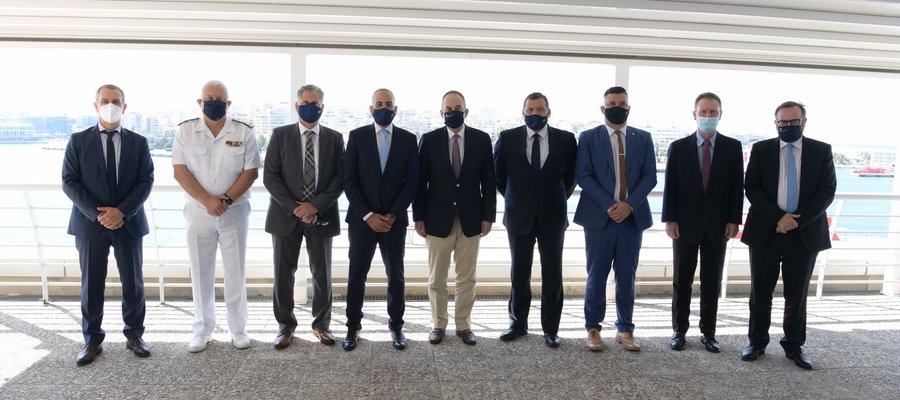 Συνάντηση Γ. Πλακιωτάκη με Υφ. Ναυτιλίας Κύπρου: Συνεργαζόμαστε στενά για την ακτοπλοϊκή σύνδεση Ελλάδας - Κύπρου