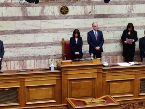 Ορκίστηκε η Κατερίνα Σακελλαροπούλου - Η πρώτη γυναίκα Πρόεδρος της Δημοκρατίας