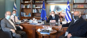Συνάντηση ΥΝΑΝΠ κ. Γιάννη Πλακιωτάκη με τη νέα διοίκηση του Οίκου Ναύτου