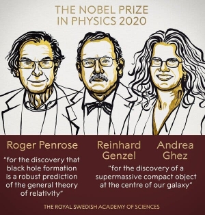 Νόμπελ Φυσικής 2020 στους Roger Penrose, Reinhard Genzel και Andrea Ghez