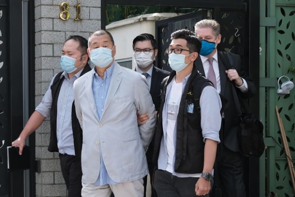 Χονγκ Κονγκ: Συνελήφθη ο μεγιστάνας των ΜΜΕ Τζίμι Λάι