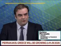 Πιερρακάκης από Λονδίνο: Στόχος η μείωση χρέους κάτω από 120% πριν το 2030