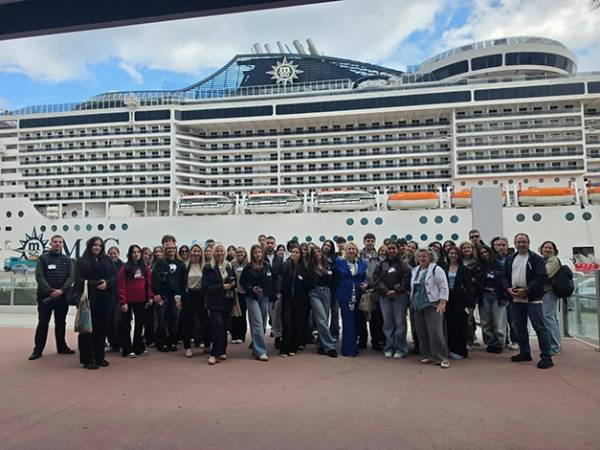 MSC Cruises: Ημέρα Καριέρας εν πλω για φοιτητές του Πανεπιστημίου Πατρών