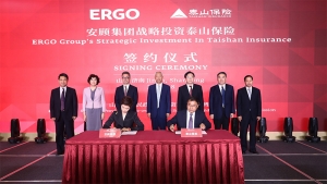 ERGO Group Enters China’s P&amp;C Market through Strategic Investment in Taishan Insurance