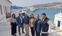 Συνάντηση της CLIA με τις τοπικές αρχές της Μυκόνου για τη βιώσιμη ανάπτυξη και την υπεύθυνη διαχείριση του τουρισμού κρουαζιέρας
