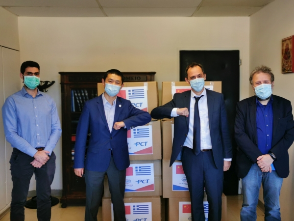 Δωρεά της PCT στο Γενικό Νοσοκομείο «Θριάσιο» στην Ελευσίνα