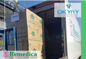 Remedica: Πρόσθετη δωρεά 430.000 μασκών στο κυπριακό σύστημα υγείας