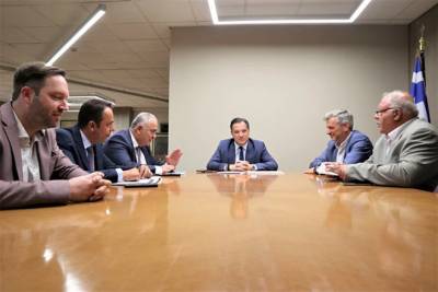 Συνάντηση Γεωργιάδη με τον Πρόεδρο του Επαγγελματικού Επιμελητηρίου Αθηνών