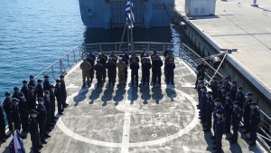 Τη διοίκηση, εν πλω, της επιχείρησης IRINI ανέλαβε η Ιταλία από την Ελλάδα