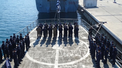 Τη διοίκηση, εν πλω, της επιχείρησης IRINI ανέλαβε η Ιταλία από την Ελλάδα