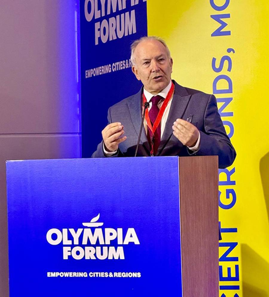 Στ. Γκίκας από το 6ο "Olympia Forum": «Η ανάπτυξη της «γαλάζιας οικονομίας» είναι ο κινητήριος μοχλός για ένα βιώσιμο μέλλον της νησιωτικής Ελλάδας»