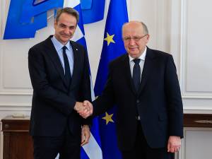 Κ. Μητσοτάκης σε Α. Κουμπίλιους: Η άμυνα είναι ευρωπαϊκό δημόσιο αγαθό και απαιτεί κοινό δανεισμό