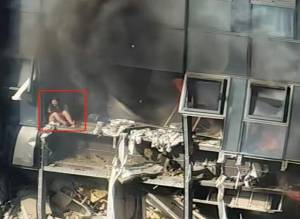 Τεράστια έκρηξη σε ουρανοξύστη στην Κίνα - Θύμισε Δίδυμους Πύργους
