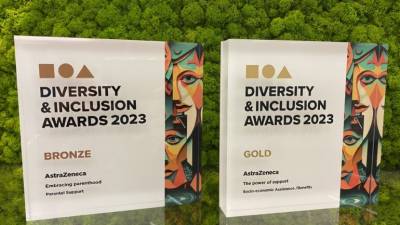 AstraZeneca: Διπλή βράβευση στα Diversity &amp; Inclusion Awards 2023