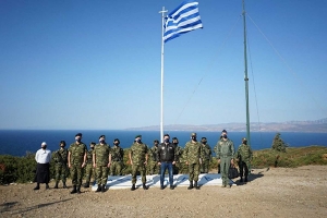 Τουρκικό παραλήρημα για την παρουσία Χαρδαλιά στις «κατεχόμενες» Οινούσσες