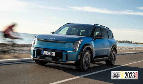 Kia EV9: Κέρδισε το Golden Steering Wheel 2023 (Χρυσό Τιμόνι)