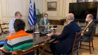 Συνάντηση Mητσοτάκη με τον CEO της Boehringer Ingelheim