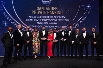 Santander, World’s Best Private Bank for HNW Clients