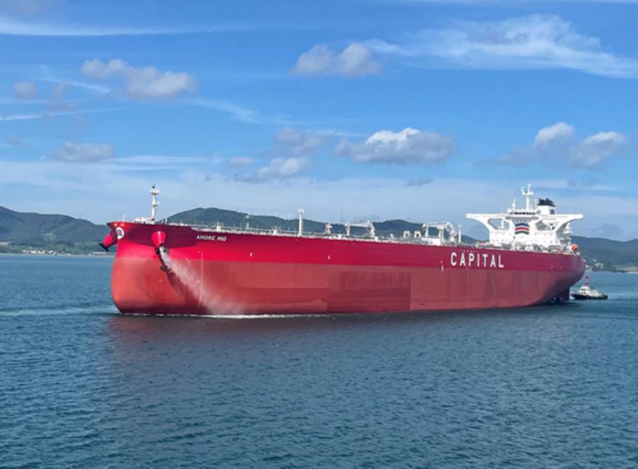 Capital Ship Management Corp. Takes Delivery of M/T ‘Amore Mio’