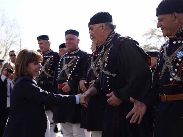 Επίσκεψη της Προέδρου της Δημοκρατίας Κατ. Σακελλαροπούλου στην Καστοριά