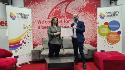 H Vodafone Ελλάδας υπέγραψε τη Χάρτα Διαφορετικότητας