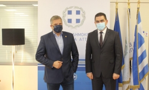 Στην Περιφέρεια Αττικής ο υπαρχηγός της Ελληνικής Αστυνομίας Αντιστράτηγος Α. Δασκαλάκης