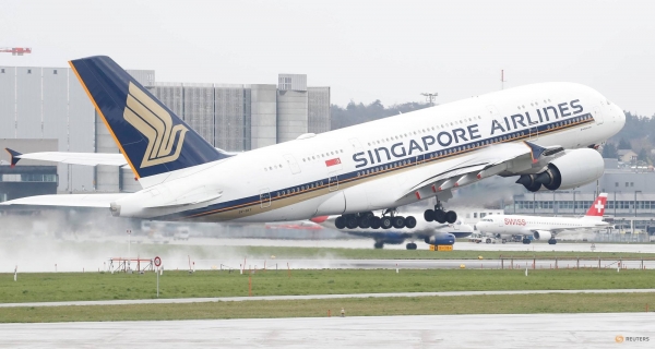 Singapore Airlines: Περικοπή του πτητικού της έργου κατά 96%