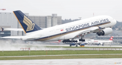 Singapore Airlines: Περικοπή του πτητικού της έργου κατά 96%